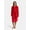 Brilliant Red, variant on Women's Plush Robe, Sizes S-3X