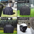 thumbnail image 2 of Funda para barbacoa al aire libre, muebles de exterior, impermeable, a prueba de lluvia, funda antipolvo, funda de tela oxford, 2 of 4