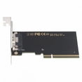 thumbnail image 2 of FVH External Slimline SFF-8654 8X 74Pin to PCIE Express 3.0 PCIE4.0 Raid Card VROC Raid0 Hyper Adapter, 2 of 9