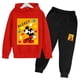 thumbnail image 5 of Sudadera con capucha deportiva de dibujos animados para niños, pantalones de manga larga, traje de moda para niños y niñas, conjunto de 2 piezas de primavera, ropa para bebés, ropa para niños, 5 of 5