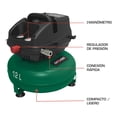 thumbnail image 3 of Compresor De Aire 1/2 HP 12 Litros 100 PSI Libre De Aceite COM-0512 Oakland, 3 of 5