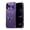 Purple, variant on Sanwo Full Body Case for iPhone 18 Pro with Built-in Privacy Screen Protector, Magnetic Shockproof Hard PC Metal Protective Cover,Silver