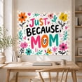 thumbnail image 5 of Phrase Just Because With Word Just Written Stroke, Mystical Fantasy for Space Lovers, Galaxy Room Decor, Valentine's Day Gift, Tapestry Wall Hanging for Bedroom and Dorm, 5 of 7