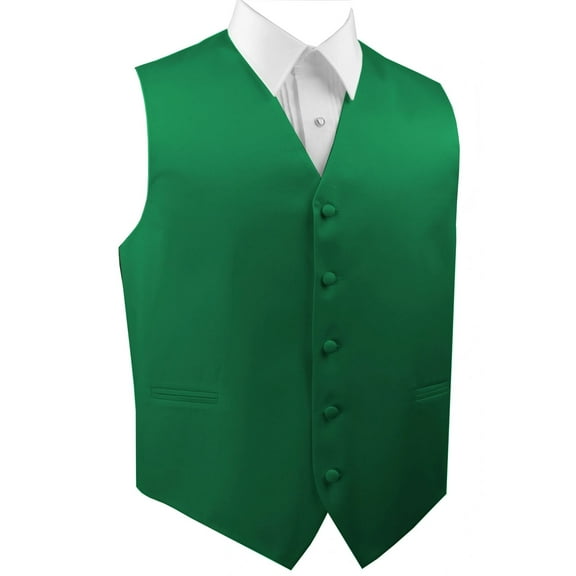 "BEST TUXEDO" Men's Formal, Wedding, Prom, Homecoming, Tuxedo Vest, in Green