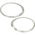 thumbnail image 1 of 2X for 2007-2015 R55 R56 R57 R58 R59 ABS Chrome Silver Headlight Trim Ring 51137149905,2 x Headlight Trim Ring,Silver, 1 of 5