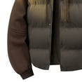 thumbnail image 4 of ZCFZJW Men's Waterproof Ski Jacket 2 in 1 Winter Snow Coat Windproof Drawstring Full Zip up Long Sleeve Hooded Mountain Raincoat Fleece Liner Outwear Tops with Pockets Coffee XL, 4 of 9