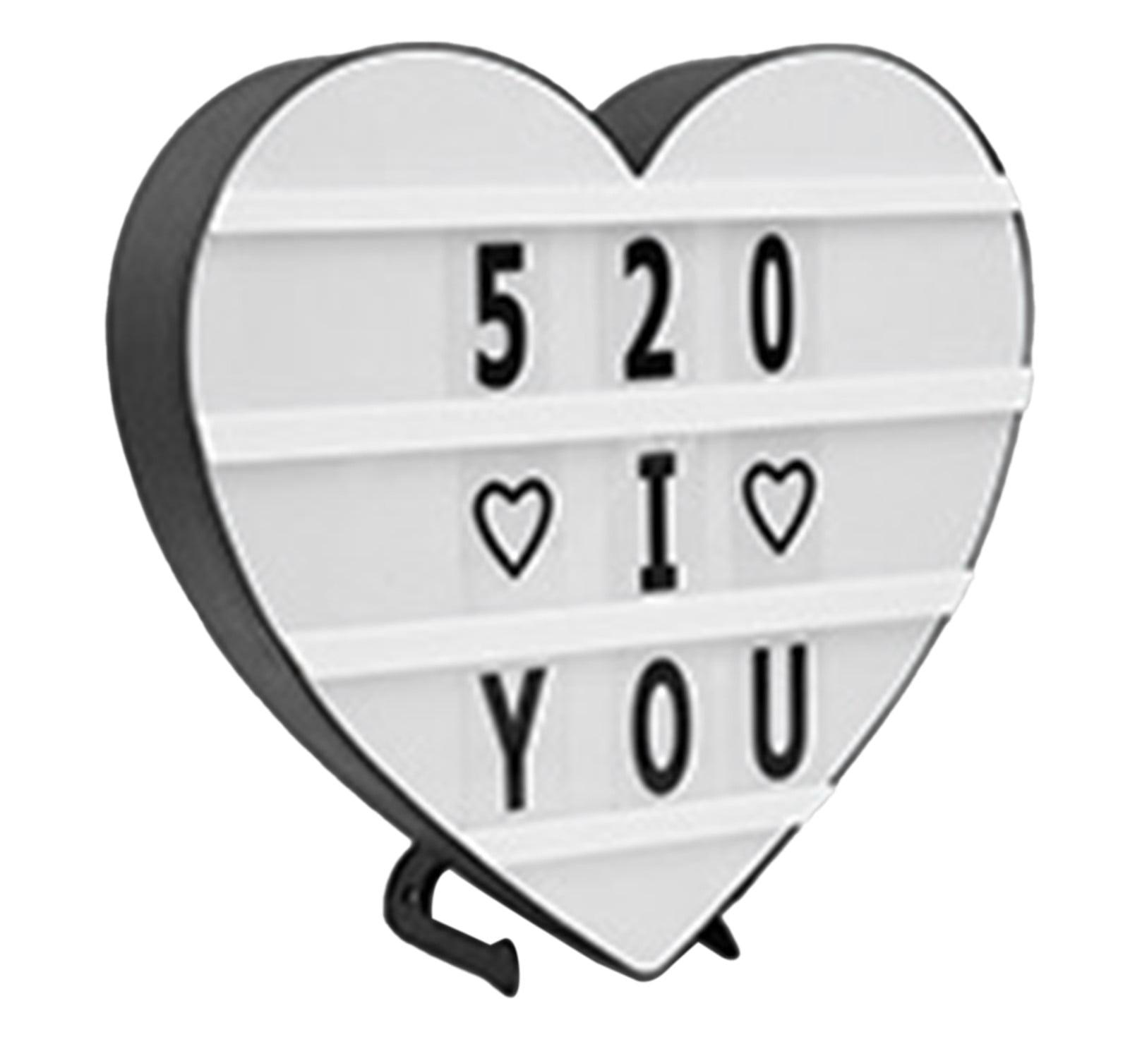 HElectQRIN LED Letter Light Box,Light Up Letter Box,Cinema Light Box