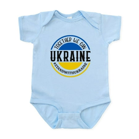 

CafePress - Together We Can Ukraine Body Suit - Baby Light Bodysuit Size Newborn - 24 Months