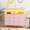 Pink, variant on TROPOW Dresser for Bedroom with LED Lights and Power Outlet, Baby Changing Table Dresser with 6 Drawers, 2 Open Storage Shelves, Baby Dresser with Changing Table Top,White