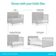 thumbnail image 6 of Fisher-Price by Dream On Me Sanibel 5-in-1 Convertible Crib, Pebble Grey, 6 of 6