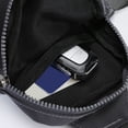 thumbnail image 3 of Modstep Mens Mini Crossbody Purse Adjustable Shoulder Strap Zipper Chest Bag Students Sports Phone Pocket for Hiking Travel Blue, 3 of 4