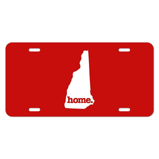 New Hampshire NH Home State Novelty Metal Vanity License Tag Plate
