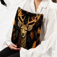 thumbnail image 6 of Deer Velvet Throw Covers Pillow Inserts - Set of 2 Decorative Pillows with Unique Patterns for Home Decor, Couch, Bed - 16x16, 18x18, 20x20 Inches, 6 of 6