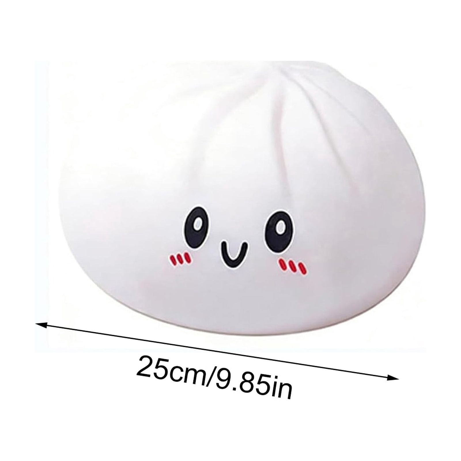 Giant Dumpling Squishy 10 Inch Jumbo Dumpling Stress Ball Soft Squeeze Decompression Dough Anxiety Relief Fidget Toy