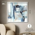 thumbnail image 4 of Eternal Abstract Shadowbox Print Coastal Wall Decor by Art Remedy, White Frame, 40 x 40, 4 of 6