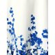 thumbnail image 5 of Vestido de verano casual de INSPIRE CHIC para mujer, impreso con flores, con dobladillo rizado, sin mangas, mini vestido blanco XL, 5 of 6