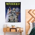 thumbnail image 4 of Beetlejuice Tapestry, Wall Hanging Decor for Bedroom Living Room Dorm, Home Decor Polyester Tapestries with Hanging Clips And Hooks, 30"x40", 4 of 9