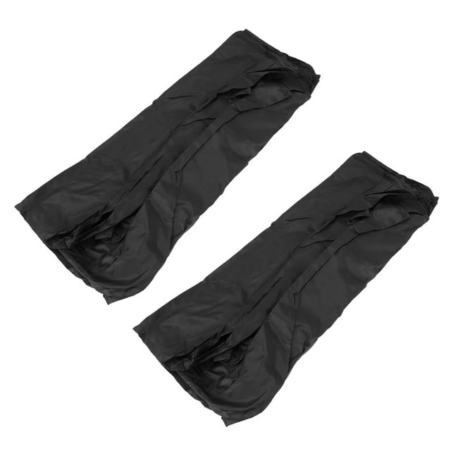 2X Housse de Tapis Roulant Non Pliable Imperméable Housse de Protection pour Tapis Roulant Adaptée pour Intérieur Ou Extérieur (Noir)