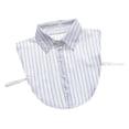 thumbnail image 2 of Cuello Falso de Media Camisa de con Correa Ajustable 4 Agujeros de Botones para Baoblaze  Collar falso de algodón para mujer, 2 of 8