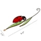 thumbnail image 4 of Ladybug Light Catcher Stained Glass Window Hanging, 4 of 5