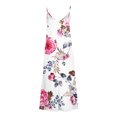 thumbnail image 5 of FcBaudy Camisole Sans Manches Col en V, Robes d'Été pour Femmes, Robes Décontractées Mode Imprimée Camisole Sans Manches Robe Femme, 5 of 5