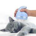 thumbnail image 1 of Pet Intelligent USB, Head Massaging Cats Automatic Cat Massager Charging 3D Massager Blue, 1 of 8