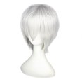 thumbnail image 4 of Perruques en Dentelle Cheveux Humains pour Carnavals Fête Cosplay Cheveux Courts Mode Homme Perruque Parfaite Festival Perruque, 4 of 8