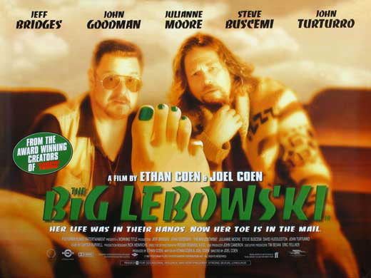 The Big Lebowski 11X17 Movie Poster Goodman Bridges 