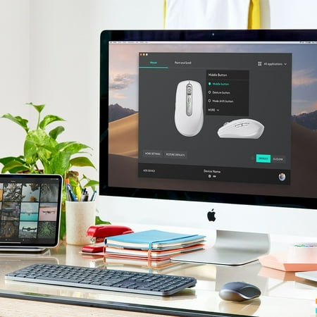 Logitech 910005986 MX Anywhere 3 Compact Performance Mouse - Rose