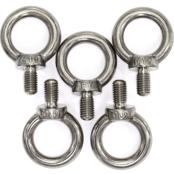 Maquinaria elevadora de acero inoxidable M10 (5 piezas)