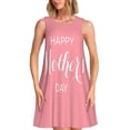 thumbnail image 1 of Disketp Happy Mother's Day para Vestido sin Mangas para Mujeres, Vestidos de Verano para Mujeres, Casual y Holgado para la Playa, 1 of 7