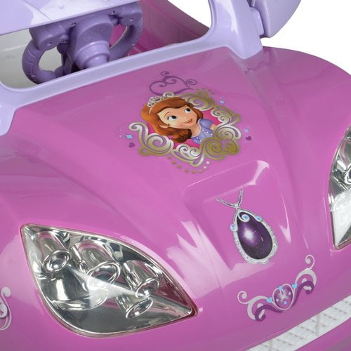 sofia the first ride on car