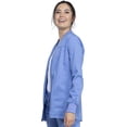 thumbnail image 4 of Cherokee Workwear Revolution Tech Women's Warm Up Scrubs Jacket Zip Front WW305AB, 4 of 5