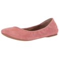 thumbnail image 1 of Lucky Brand Womens Emmie Leather Closed Toe Ballet Flats, 1 of 5