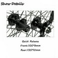 thumbnail image 6 of BUCKLOS Ultralight Mountain Bicycle Wheelset 27.5 Inch 6-Bolt Disc Brake Aluminum Alloy Wheelset QR, 6 of 7