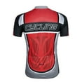 thumbnail image 4 of TOPTIE Maillot de Cyclisme à Manches Courtes, Homme-Rouge-TTG, 4 of 6