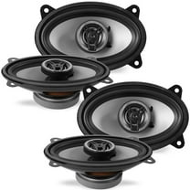 Crunch CS46CX 4x6" CS Series 2-Way Coaxial Car Speakers 1000W Max (500W RMS) (2-Pairs, 4-Total)