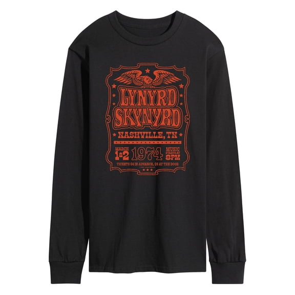 Lynyrd Skynyrd - Nashville Long Sleeve Graphic T-Shirt