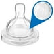 thumbnail image 3 of Philips AVENT Tetina Anti-Cólicos, Transparente, Recién Nacido (Paquete de 2) (SCF421/27), 3 of 3