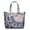 White-24, variant on Romantic Rose and Peony Pattern Weekender Bag, Large Capacity Carry-On Tote with Durable Handles for Women