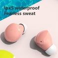 thumbnail image 5 of Oggfader Wireless Earbuds Space Capsule Cute Bluetooth Headset All Inclusive Smart Noise Cancelling Invisible In Ear Wireless Headset Pink, 5 of 8