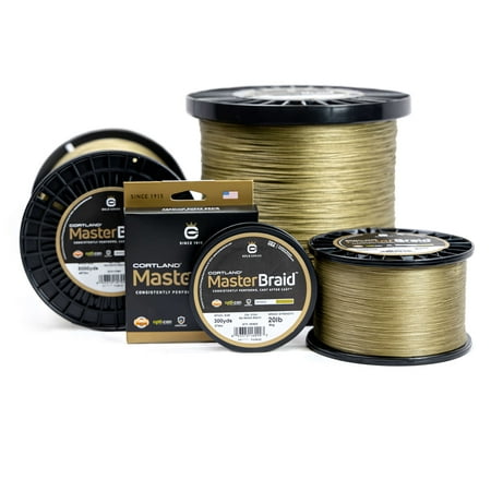 UPC: 0043372156739 | Cortland Master Braid – Braided Fishing Line  Bronze