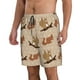 thumbnail image 2 of Balery Squirrel nut backgrounds Traje de Baño Estilo Hawaiano para Hombre, Shorts de Secado Rápido con Bolsillos-Large, 2 of 6