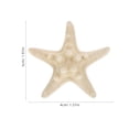 thumbnail image 2 of unbranded 6Ud Sea Star Bobby Pin Beige Barra De Decorativa Y Sofisticada, 2 of 6