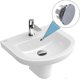thumbnail image 5 of 4 Pack Sink Basin Overflow Trim Ring Solid Brass Bathroom Sink Trim Overflow Cover Insert In Hole Round Caps, Double Layer Copper Solid Chrome-Good-Yv, 5 of 5