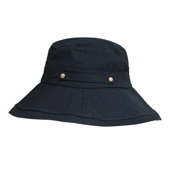 MLINS  Ladies Sun Hat Hats for Women Summer Fishing Miss and Black