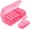 A-light Pink, variant on Durable 2 Times Daily Weekly Pill Organizer XL Size, Wide Opening Travel Pill Case for Daily Medicines & Nutritional Supplements Storage