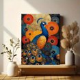 thumbnail image 6 of Majestic Peacock Canvas Print Wall Art Home Decor, 6 of 8