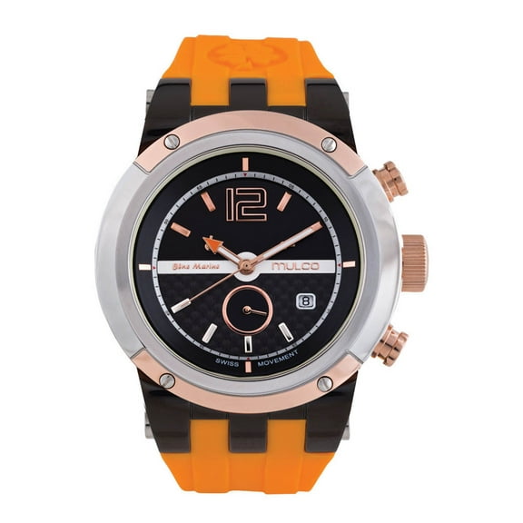 Unisex MW5-1621-305 Fashion Analog Swiss Movement with Silicone Band Watch