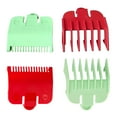 thumbnail image 1 of 2pcs Coupe Professionnelle Guide Comb 1.5mm 3mm Limite Colorée Set Peigne pour Outil de Coiffure Rasoir Tondeuse Électrique, 1 of 6